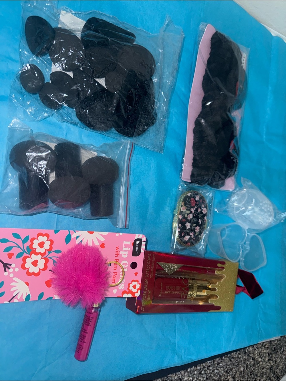 Large gift box makeup accessories